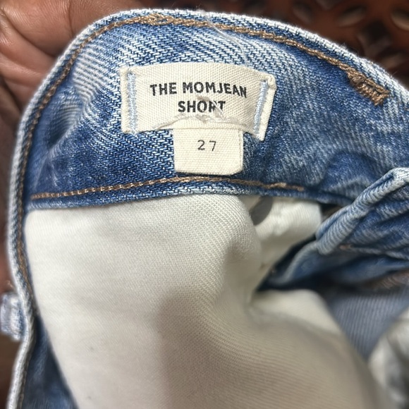 Madewell The Mom Jean Short - Picture 5 of 7